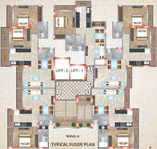 Project Image of 446.0 - 695.0 Sq.ft 1 BHK Apartment for buy in Shelter Heights