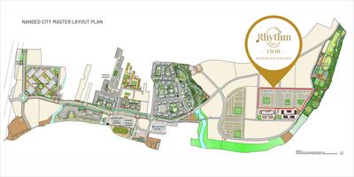 Project Image of 2399.94 - 5234.0 Sq.ft Residential Plot Plot for buy in Nanded City Pune Rhythm I II III