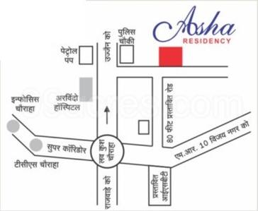 Project Image of 403.0 - 1026.0 Sq.ft 1 BHK Apartment for buy in Asha Residency