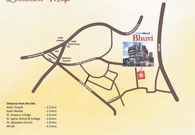 Project Image of 1217.0 - 1905.0 Sq.ft 2 BHK Apartment for buy in Four Walls Bhuvi