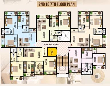 Project Image of 426.0 - 615.0 Sq.ft 1 BHK Apartment for buy in GSK New Smita Chsl