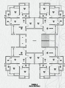 Project Image of 516.99 - 623.55 Sq.ft 2 BHK Apartment for buy in Atlantis Heights II
