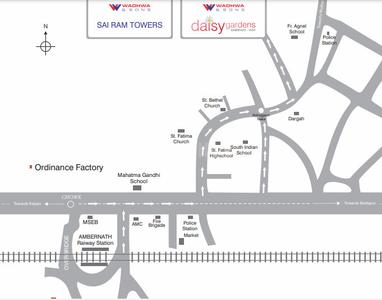 Project Image of 0.0 - 508.27 Sq.ft 2 BHK Apartment for buy in Wadhwa Daisy Gardens Building No 13