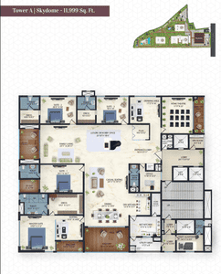 Project Image of 6520.0 - 11999.0 Sq.ft 4 BHK Apartment for buy in Candeur Skyline