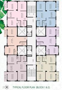 Project Image of 891.0 - 1127.0 Sq.ft 2 BHK Apartment for buy in Krishti Mansion