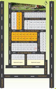 Project Image of 1500.0 - 2100.0 Sq.ft Residential Plot Plot for buy in SM MGM Nagar