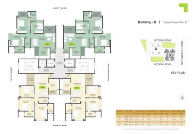 Project Image of 833.0 - 1067.0 Sq.ft 2 BHK Apartment for buy in RGS Forte