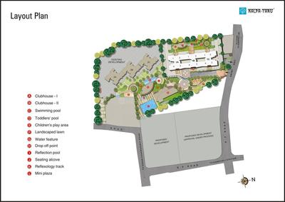 Project Image of 1235.0 - 1287.0 Sq.ft 2 BHK Apartment for buy in Kalpataru Gardens 