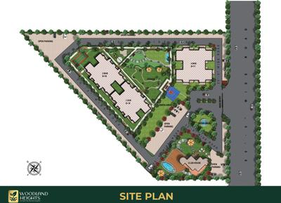 Project Image of 1968.0 - 2490.0 Sq.ft 3 BHK Apartment for buy in Woodland Heights