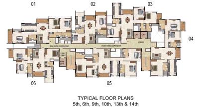 Project Image of 1212.0 - 2193.0 Sq.ft 2 BHK Apartment for buy in Casagrand Galileo