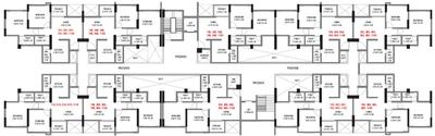 Project Image of 630.0 - 631.52 Sq.ft 2 BHK Apartment for buy in Shiv Divine Dazzle A