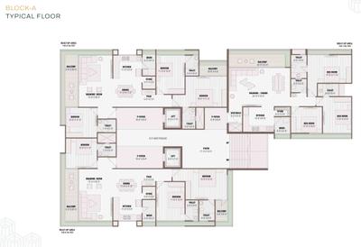 Project Image of 1423.8 - 2393.01 Sq.ft 3 BHK Apartment for buy in Khwaish Blue Bell Parkview