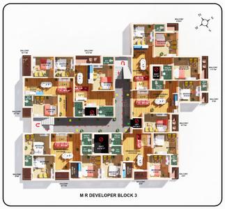 Project Image of 316.24 - 892.0 Sq.ft 1 BHK Apartment for buy in Pathikrit Complex