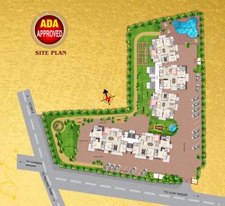 Project Image of 1639.0 - 2099.0 Sq.ft 3 BHK Apartment for buy in Surya Gold Apartment