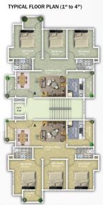 Project Image of 1308.0 - 1331.0 Sq.ft 3 BHK Apartment for buy in Dolphin Retreat