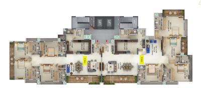 Project Image of 2935.0 - 3509.0 Sq.ft 4 BHK Apartment for buy in ABAD Signature