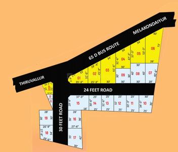 Project Image of 775.0 - 2084.0 Sq.ft Residential Plot Plot for buy in Rajeswari Garden