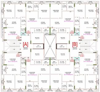 Project Image of 510.42 - 537.01 Sq.ft 2 BHK Apartment for buy in Madhav Radhe Residency