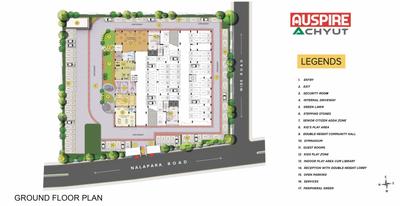 Project Image of 972.0 - 2138.0 Sq.ft 2 BHK Apartment for buy in Auspire Achyut
