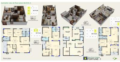 Project Image of 1200.0 - 1500.0 Sq.ft 2 BHK Apartment for buy in Janachaitanya Sree Ram Nagar Fortune 1