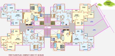 Project Image of 599.01 - 735.18 Sq.ft 2 BHK Apartment for buy in Bhujbal Quadra Town