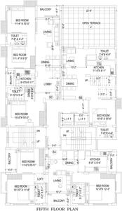 Project Image of 1331.0 - 2843.0 Sq.ft 3 BHK Apartment for buy in PS Pristine