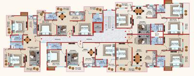 Project Image of 538.0 - 796.0 Sq.ft 2 BHK Apartment for buy in Chitra Dwarika Apartment