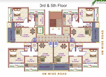 Project Image of 152.31 - 280.62 Sq.ft 1 BHK Apartment for buy in Abode Sapphire Bliss