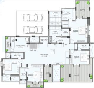 Project Image of 565.0 - 687.0 Sq.ft 2 BHK Apartment for buy in Unity Daisy