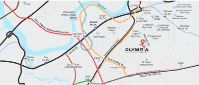 Project Image of 333.57 - 513.44 Sq.ft 1 BHK Apartment for buy in Balaji Olympia City Phase 1