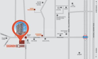 Project Image of 500.0 - 1145.0 Sq.ft 1 BHK Apartment for buy in Sugandhi Square