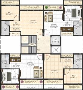 Atharva V Niwas Images for Cluster Plan of Atharva V Niwas 1