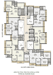 Project Image of 605.79 - 1200.0 Sq.ft 2 BHK Apartment for buy in Devraj Prime Avenue