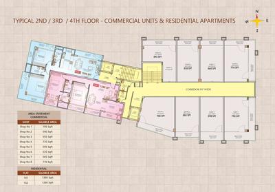 Project Image of 502.03 - 1065.95 Sq.ft 1 BHK Apartment for buy in Shree Bimbis