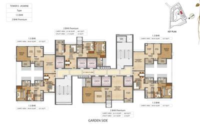 Project Image of 537.0 - 669.0 Sq.ft 1.5 BHK Apartment for buy in Runwal Bliss Wing E