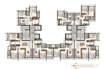Project Image of 440.46 - 1109.54 Sq.ft 1 BHK Apartment for buy in Pranav Redevelopment Of Kaveri CHSL