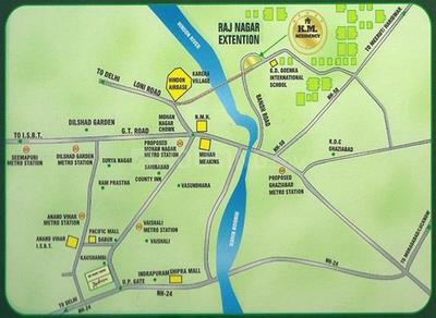 Project Image of 960 Sq.ft 2 BHK Apartment / Flat for sale in Raj Nagar Extension for Rs. 6000000