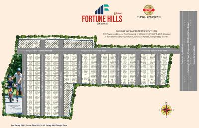 Project Image of 1350.0 - 2997.0 Sq.ft Residential Plot Plot for buy in Sunrise Fortune Hills