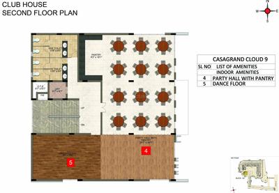 Project Image of 0.0 - 2370.0 Sq.ft 4 BHK Apartment for buy in Casagrand Cloud 9