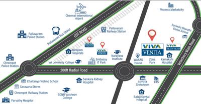 Project Image of 935.0 - 1065.0 Sq.ft 2 BHK Apartment for buy in Viva Venita