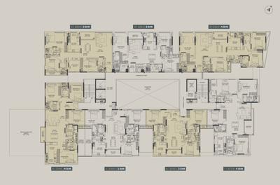 Project Image of 1628.0 - 2579.0 Sq.ft 3 BHK Apartment for buy in Appaswamy The Broadstone