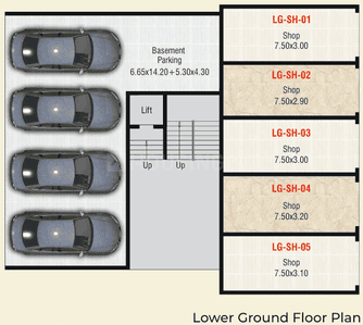 Project Image of 613.87 - 1106.64 Sq.ft 1 BHK Apartment for buy in Kharangate Silicon Valley