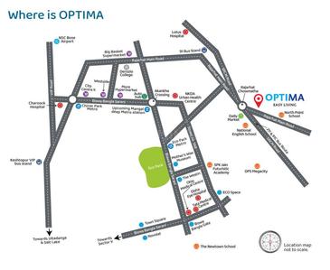 Project Image of 921.0 - 2596.0 Sq.ft 2 BHK Apartment for buy in Srijan Optima Phase 1