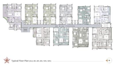 Project Image of 1144.96 - 2494.0 Sq.ft 3 BHK Apartment for buy in Star Islands