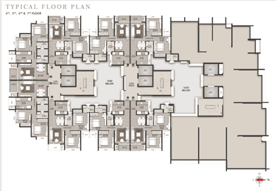 Project Image of 549.07 - 622.26 Sq.ft 2 BHK Apartment for buy in Jaswanti Bliss