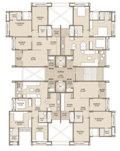 Project Image of 1057 Sq.ft 2 BHK Apartment / Flat for sale in Nehru Nagar for Rs. 13000000