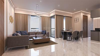 Project Image of 849.71 - 857.78 Sq.ft 3 BHK Apartment for buy in Serenity Shivam