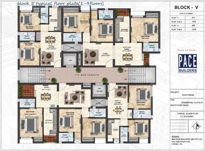 Project Image of 677.0 - 2522.0 Sq.ft 2 BHK Apartment for buy in Pace Prana