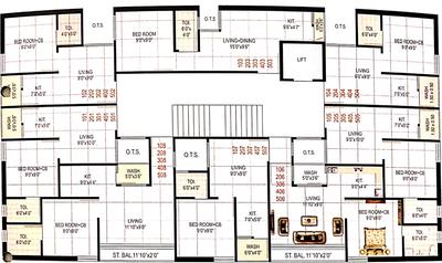 Project Image of 258.0 - 344.0 Sq.ft 1 BHK Apartment for buy in Naimishbhai R Mehta City Imperia