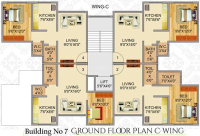Project Image of 244.0 - 364.0 Sq.ft 1 BHK Apartment for buy in Shree Balaji Shyam Regency Phase 2